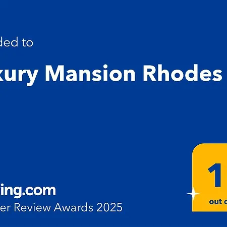 Luxury Mansion Rhodes Vilă